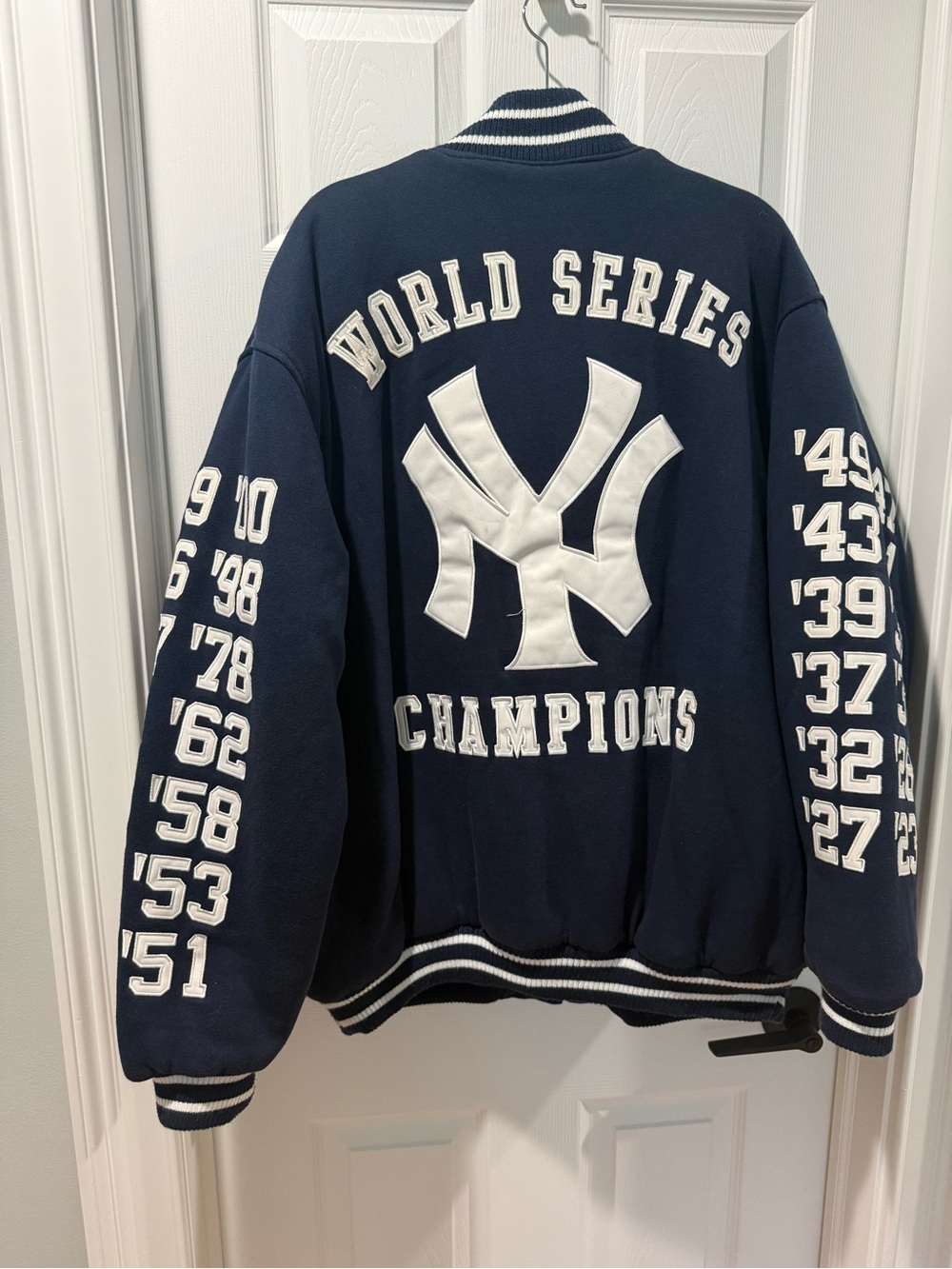 New York Yankees Navy 'World Series Champions' Jacket